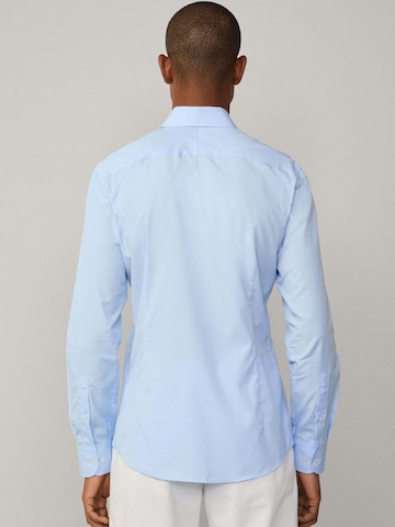 Hackett London Regular Fit Businesshemd in Blau
