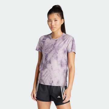T-shirt fonctionnel 'Ultimate' ADIDAS PERFORMANCE en violet : devant