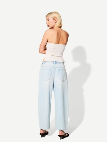 Baggy Jean Bershka en bleu