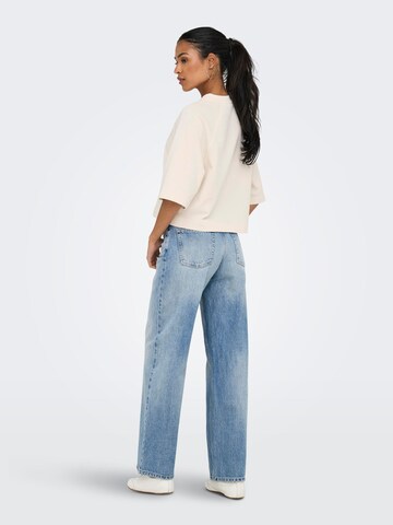 ONLY Sportief sweatshirt in Wit