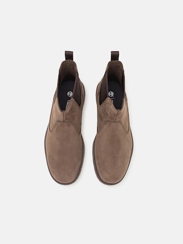 TIMBERLAND Chelsea škornji | rjava barva