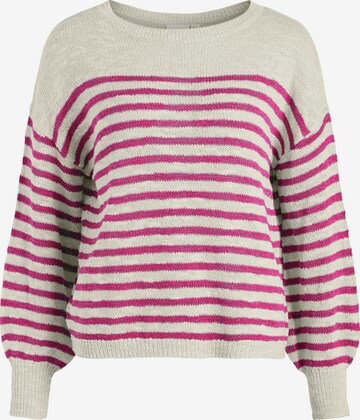 VILA Sweter 'Poca' w kolorze różowy: przód