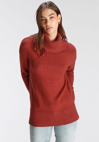 Tamaris Sweater in Red: front