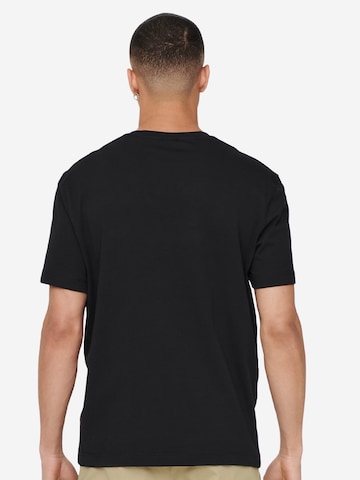 Only & Sons Shirt 'MAX' in Black