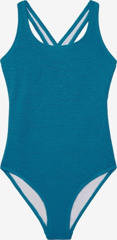 PROTEST Sportieve badmode 'PRTSharp JR' in Blauw: voorkant