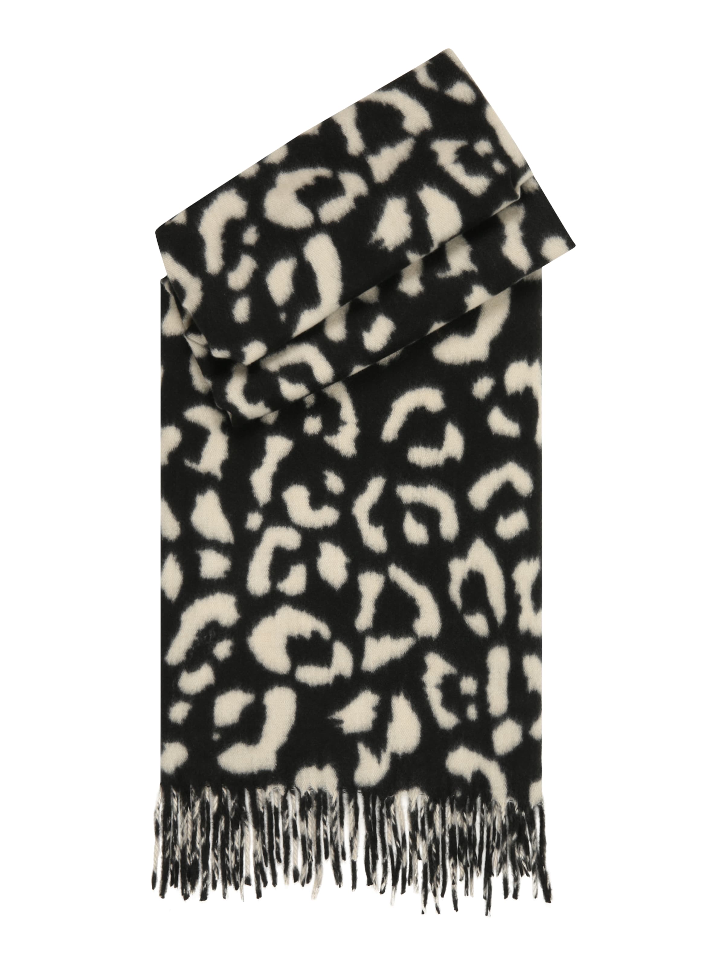 Zwillingsherz Sjaal in Zwart: voorkant