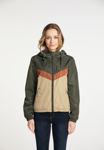 SchmuddelweddaSweater majica - zelena boja: prednji dio