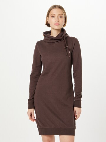 Robe 'Chloe' Ragwear en marron : devant