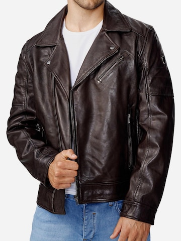 Tazzio Übergangsjacke '19708' in Braun: Vorderseite