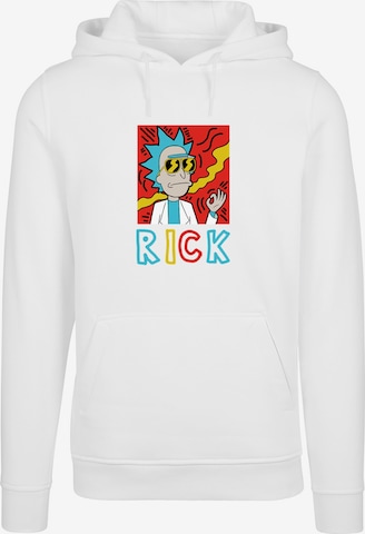 F4NT4STIC Sweatshirt 'Cool Rick' in White: front