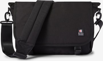 Champion Authentic Athletic ApparelMessenger torba preko ramena - crna boja: prednji dio