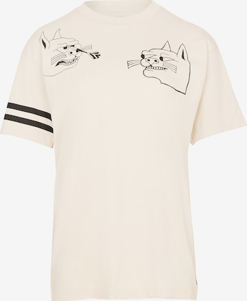 T-shirt 'NANDO VON ARB' Volcom en blanc : devant