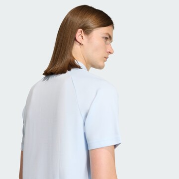 ADIDAS ORIGINALS Poloshirt 'CHEST STRIPES SLIM' in Blau