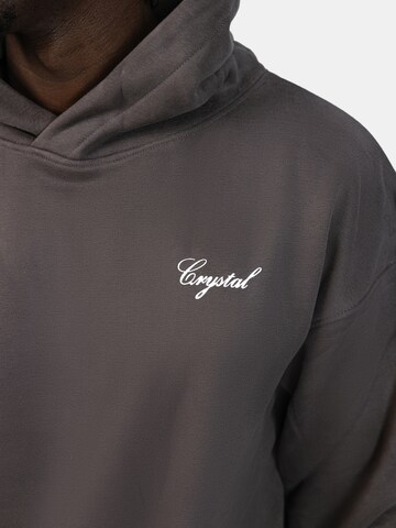 Crystal Paris Sweatshirt 'Arc' in Grijs