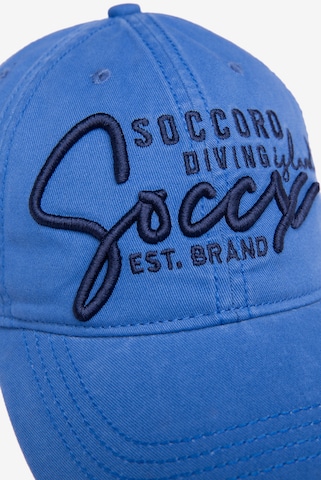 Soccx Cap in Blau
