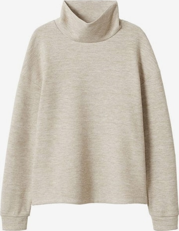 MANGO Sweatshirt 'Maxime2' in Beige: predná strana