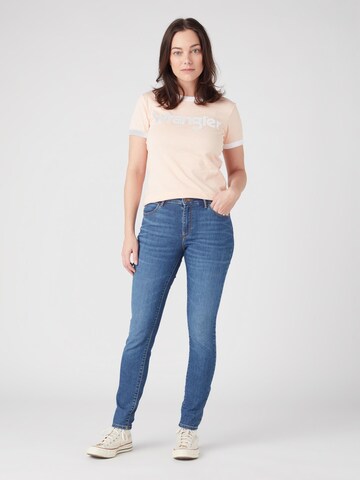 WRANGLER Skinny Jeans 'HYPNOTIC' in Blauw