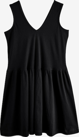 Next Лятна рокля в черно: отпред