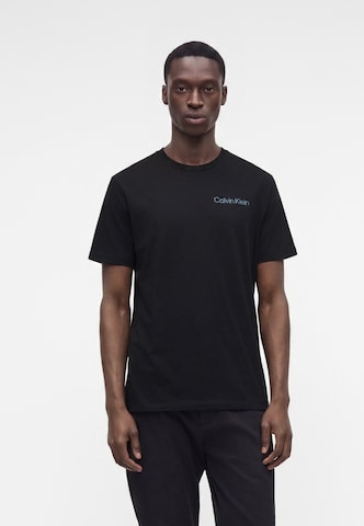 Maglietta di Calvin Klein in nero: frontale