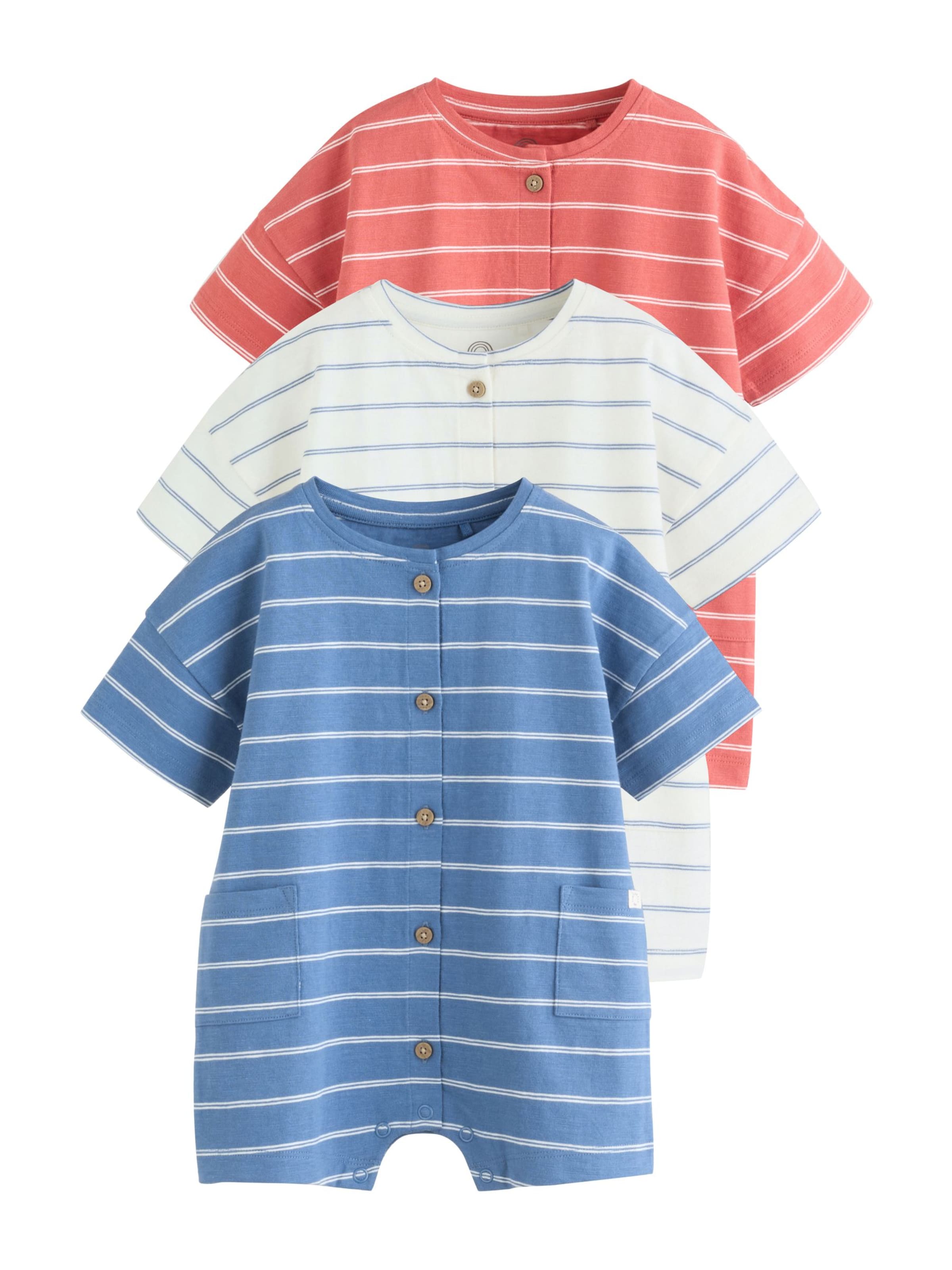 Next Ползунки/боди в Синий: спереди