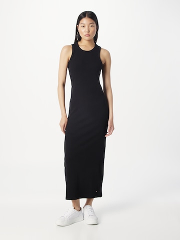 TOMMY HILFIGER - Vestido en negro: frente