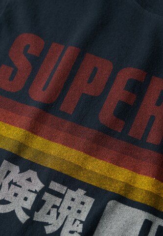 T-Shirt Superdry & Co en bleu