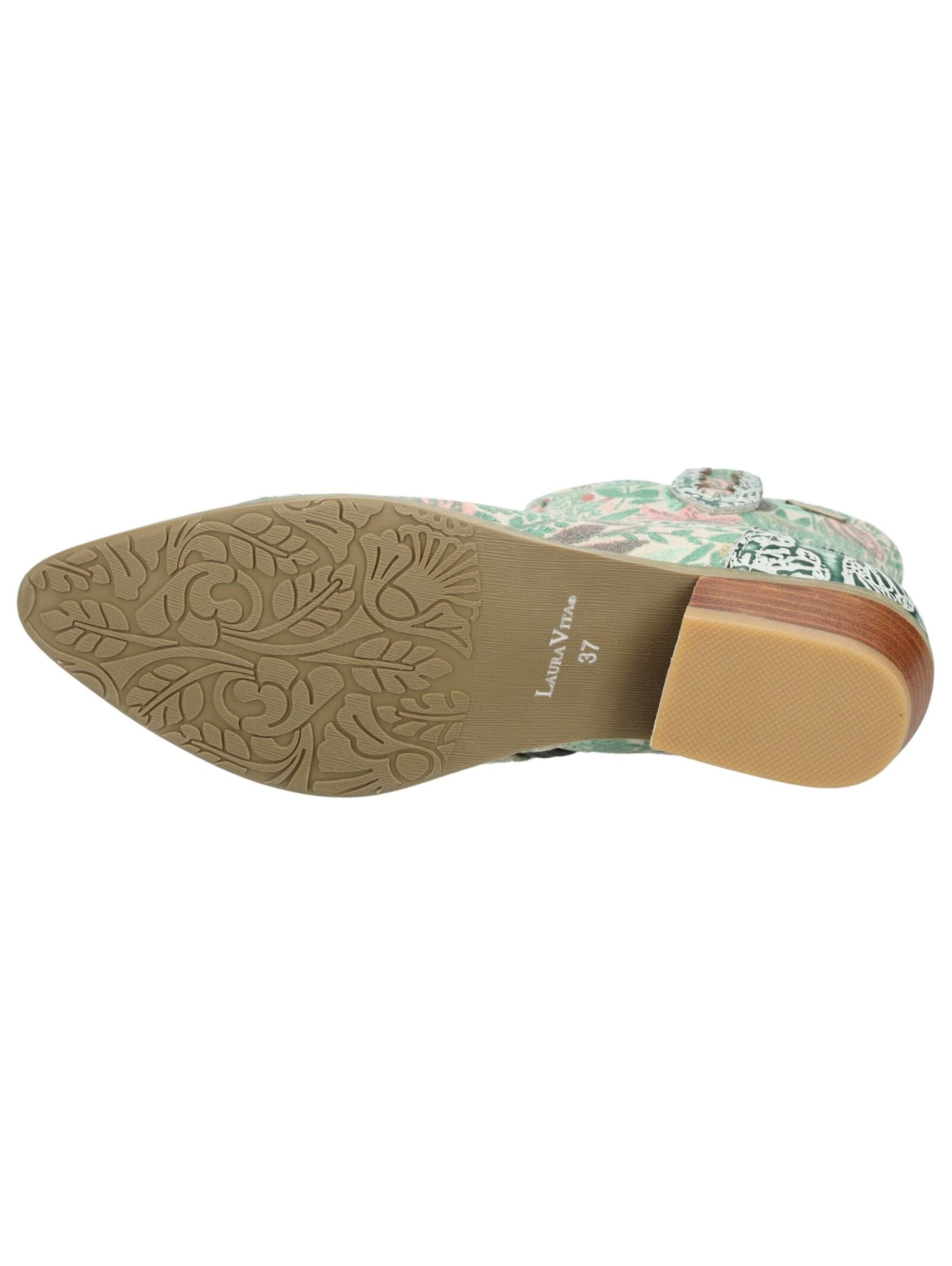 Bottines Laura Vita en vert