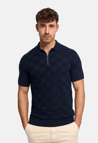 INDICODE JEANS Shirt 'Fras' in Blue: front