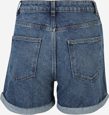 Noisy May Petite Regular Shorts 'SMILEY' in Blau