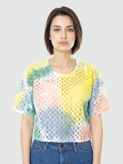 Obey Shirt 'Gerri' in M in de kleur Gemengde kleuren, Productweergave