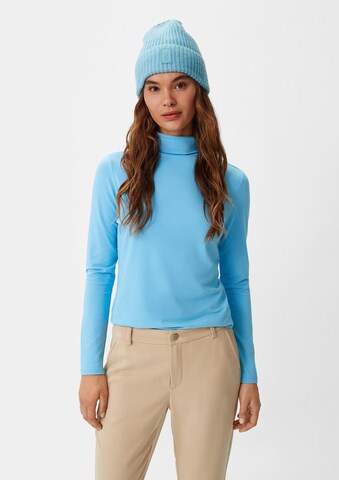 comma casual identity Shirt in Blau: Vorderseite