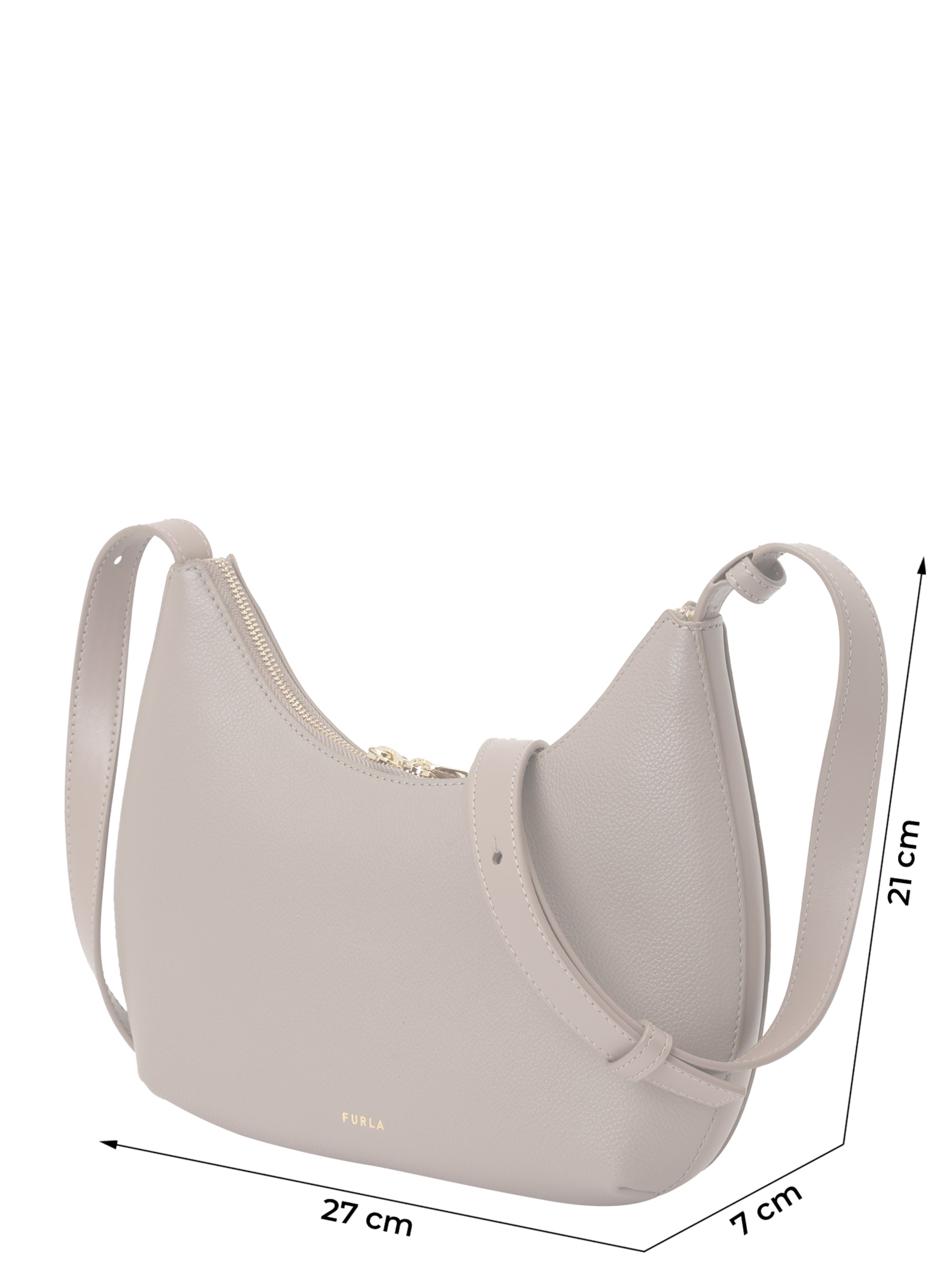 FURLA Taška přes rameno 'Goccia' – šedá