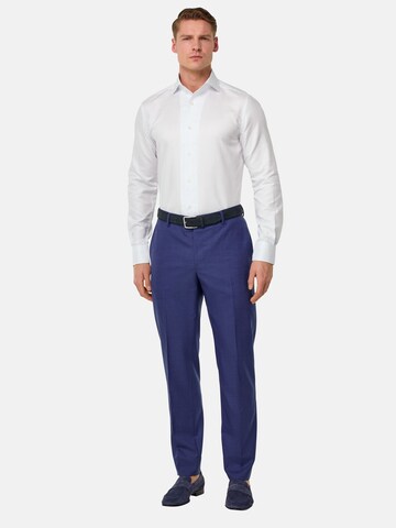 Coupe regular Chemise business Boggi Milano en bleu