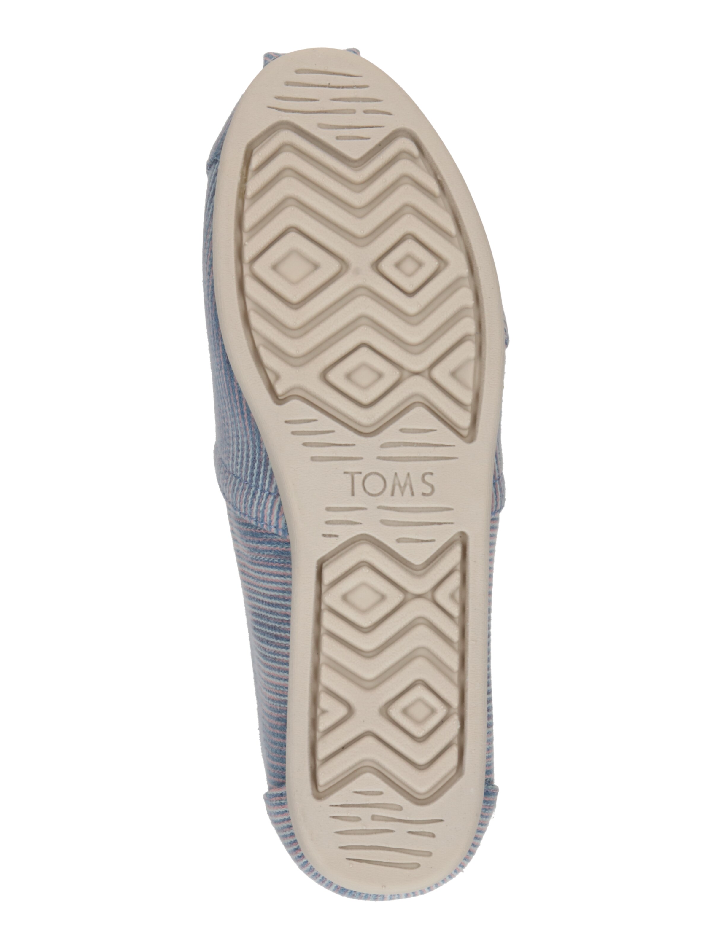 TOMS Slipper 'ALPARGATA' – modrá: spodní strana