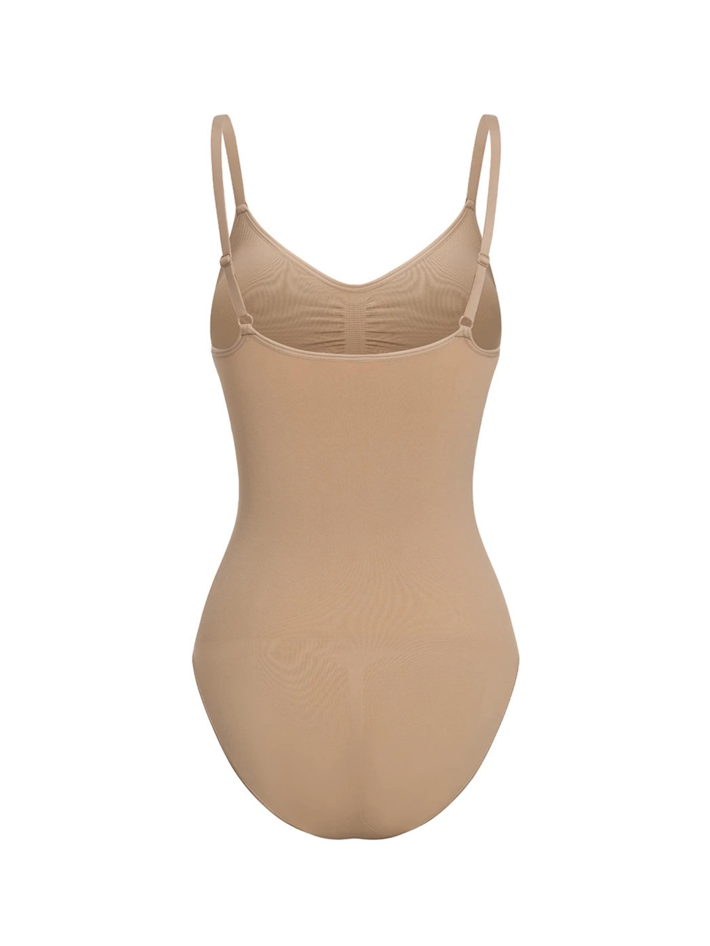 Body modellante 'Bodysuit Sculpting Shapewear with Built-In Wireless Bra and Slip' di cfab (formerly creamy fabrics) in beige
