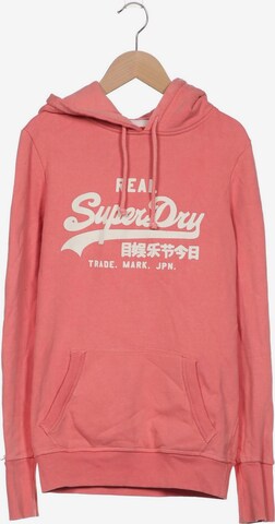 Superdry Kapuzenpullover XS in Pink: predná strana