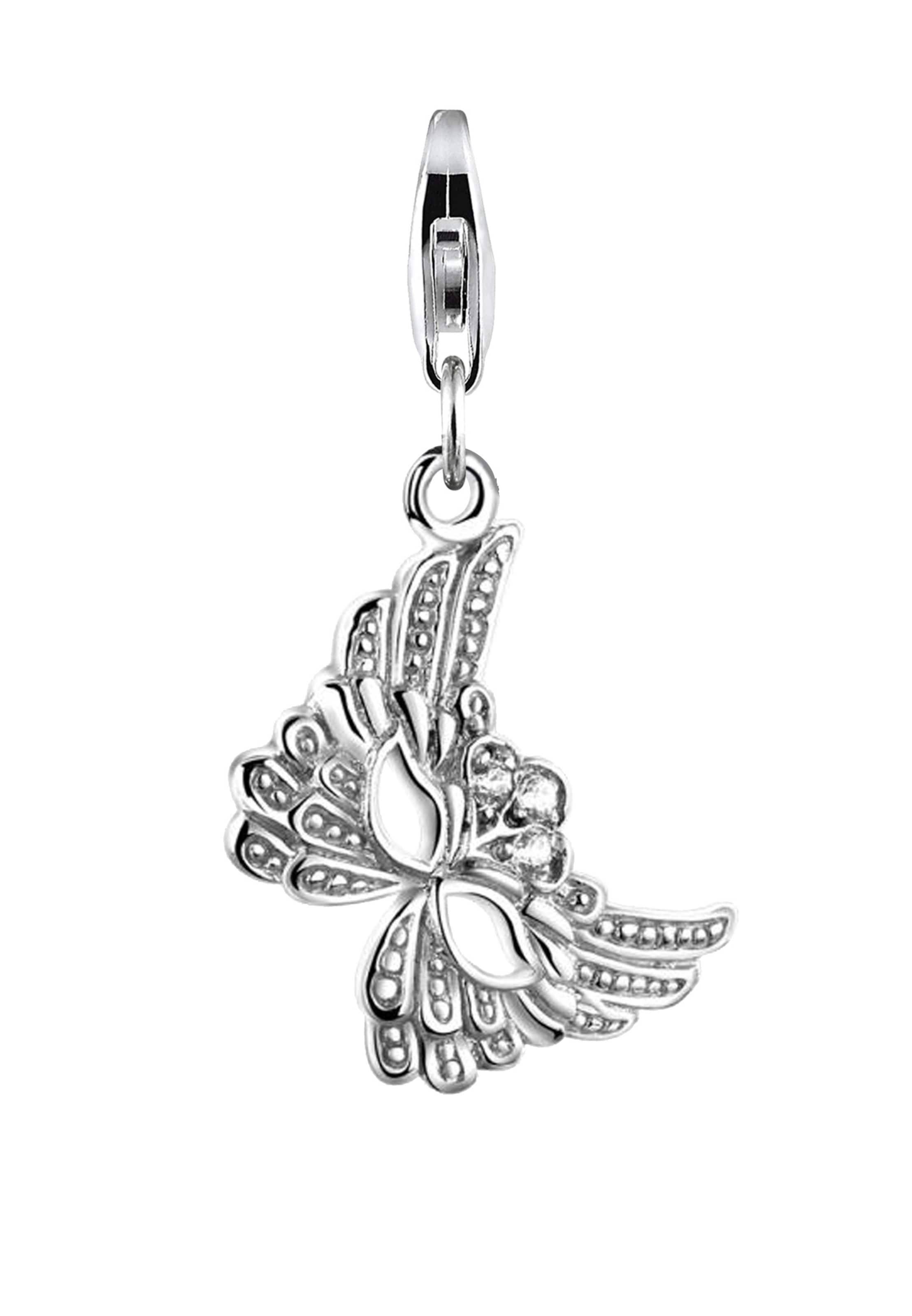 Pendentif 'Maske' Nenalina en argent : devant