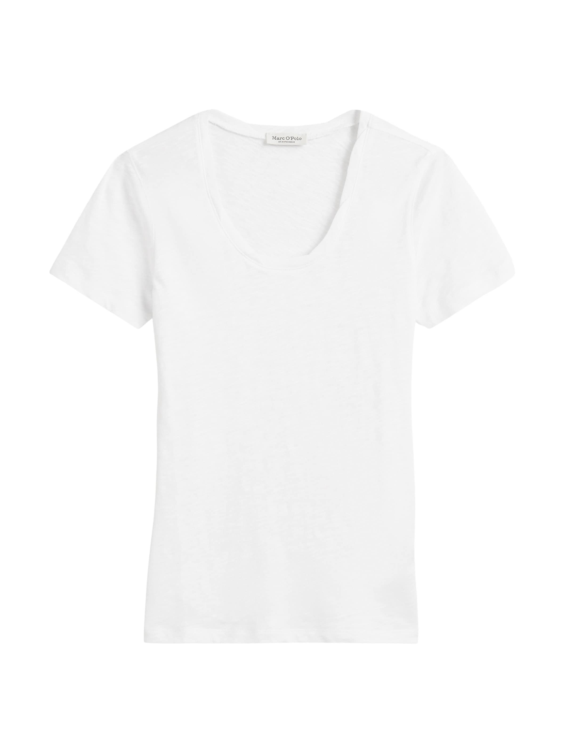Marc O'Polo T-Shirt in Weiß: Vorderseite