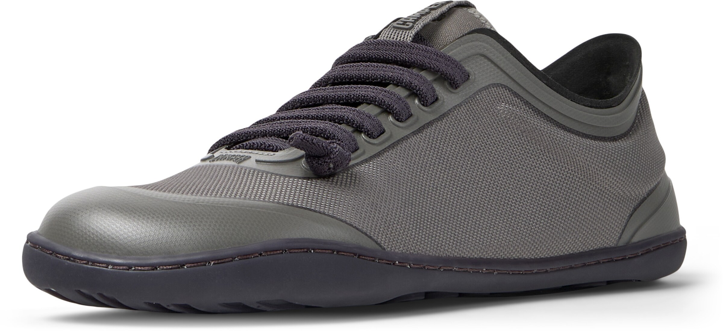 CAMPER Schnürschuh ' Peu Cami ' in Grau: Vorderseite