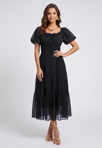 faina - Vestido en negro: frente