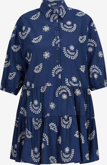 DreiMaster Vintage Košilové šaty - marine modrá / offwhite, Produkt