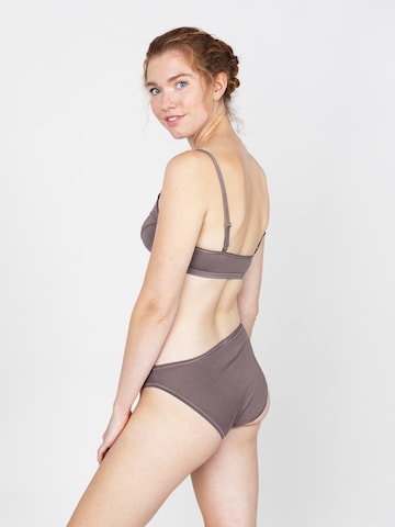 Bustier Soutien-gorge 'Edith' Erlich Textil en marron