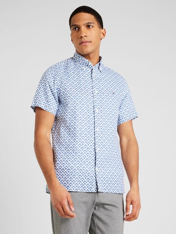 Coupe regular Chemise TOMMY HILFIGER en bleu : devant