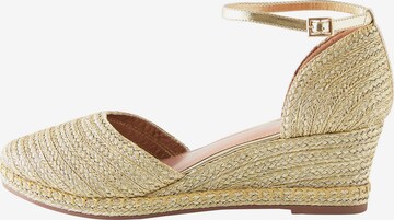 Sandalo 'Forever Comfort®' di Next in oro: frontale