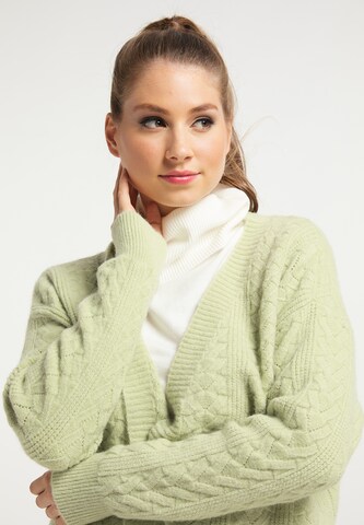 myMo NOW Knit Cardigan in Green
