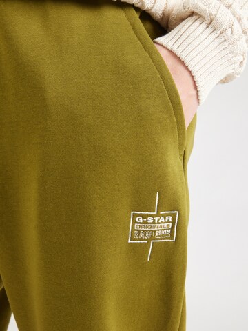 G-STAR Tapered Hose in Grün