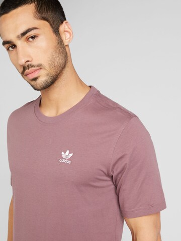 ADIDAS ORIGINALS Shirt 'Trefoil Essentials' in Lila
