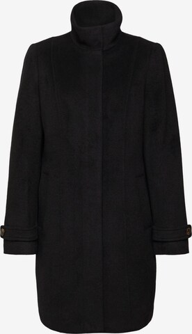 ESPRIT Between-Seasons Coat in Black: front