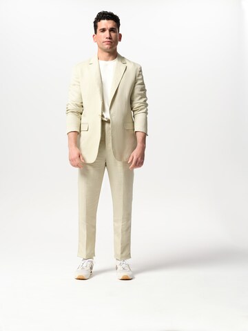 Regular fit Giacca da completo 'Luis' di ABOUT YOU x Jaime Lorente in beige