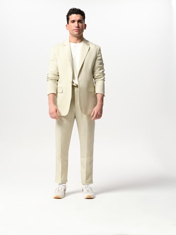 ABOUT YOU x Jaime Lorente Regular fit Suit Jacket 'Luis' in Beige